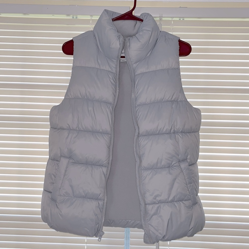 🆕 Old Navy Blue/Gray Puffer Vest